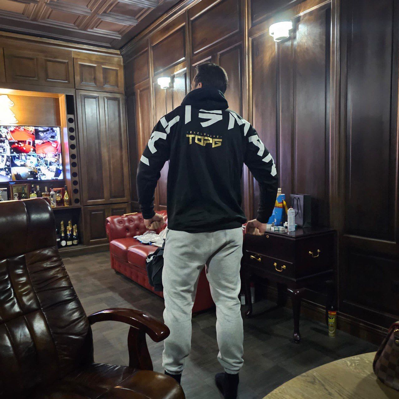 TALISMAN BLACK HOODIE